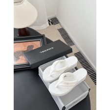 샤넬 슬리퍼 화이트