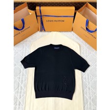 루이비통 로고 울 반팔티