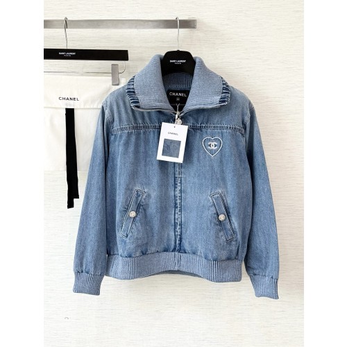 샤넬 25fw 데님 재킷