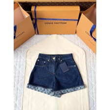 루이비통 25ss 데님 반바지