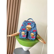 루이비통 LV x TM 베니스 NM 모노그램 데님 백팩