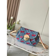 루이비통 LV x TM 선셋 모노그램 데님 숄더백