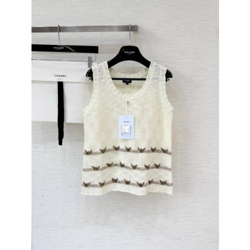 샤넬 25ss 스트라이프 니트