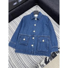 샤넬 데님 자켓