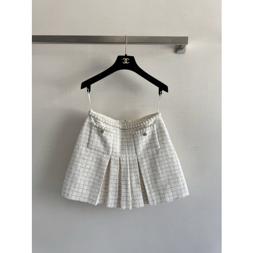 샤넬 나일론 스커트