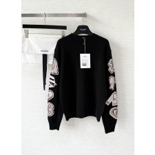 샤넬 25fw 자수 리본 스웨터