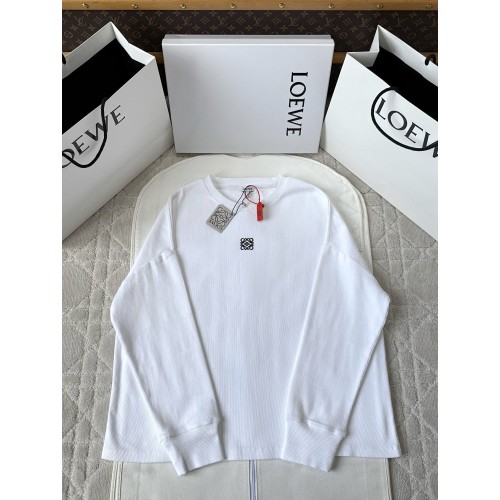 로에베 25fw 클래식 자수 로고 니트