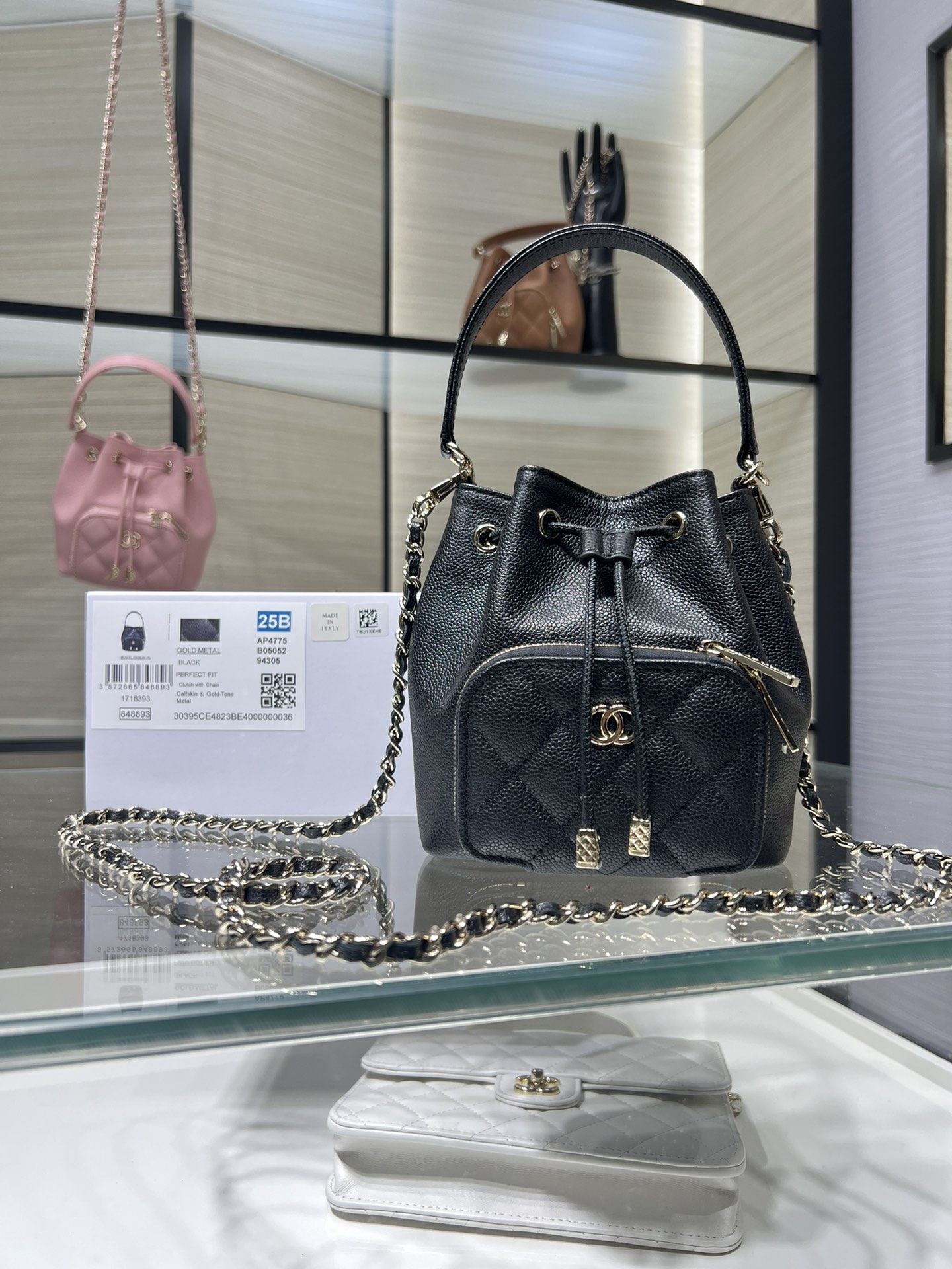 샤넬 CC로고 버킷백