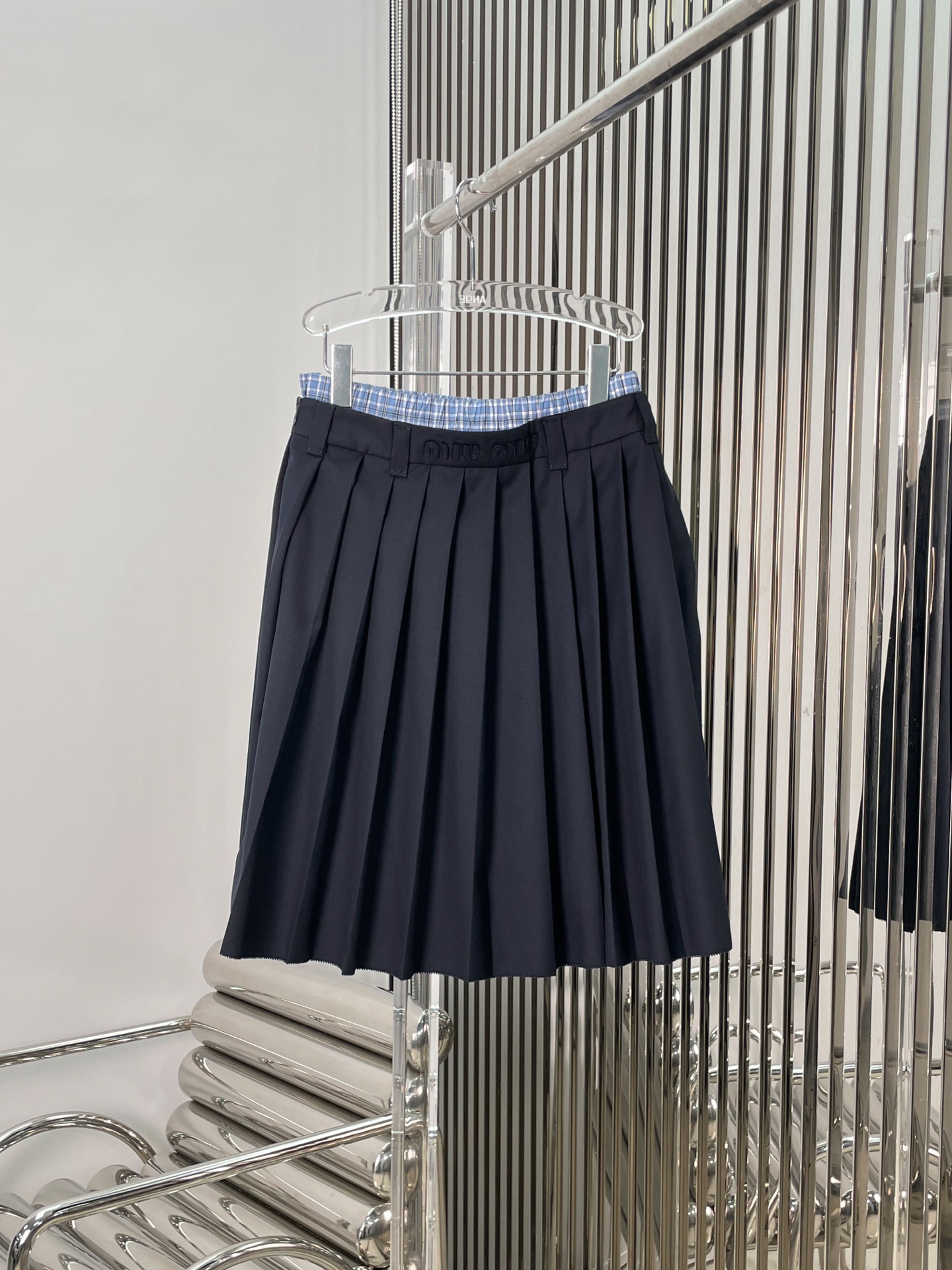 미우미우 맥시 스커트