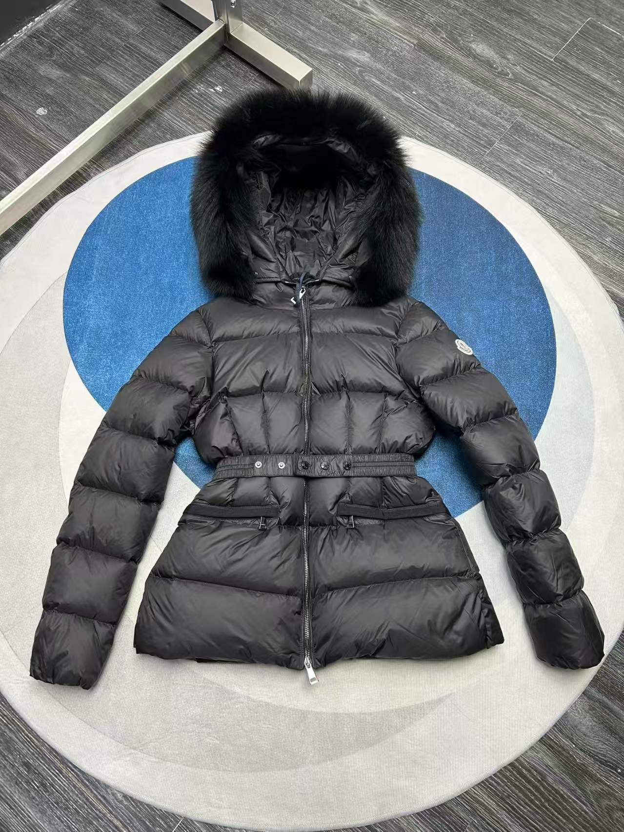 몽클레어 보에드 숏패딩 블랙펄