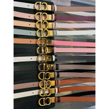 디올 여성 새들 벨트