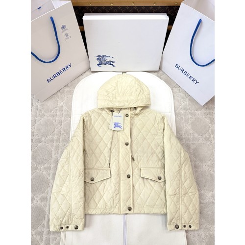 버버리 25FW 코튼 후드 자켓