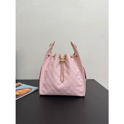 샤넬 25백 미듐 핑크