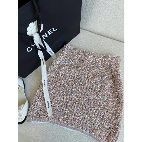 샤넬 트위드 스커트