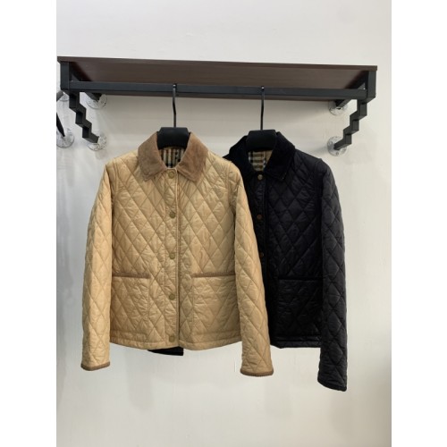 버버리 나일론 퀄팅 자켓 하프