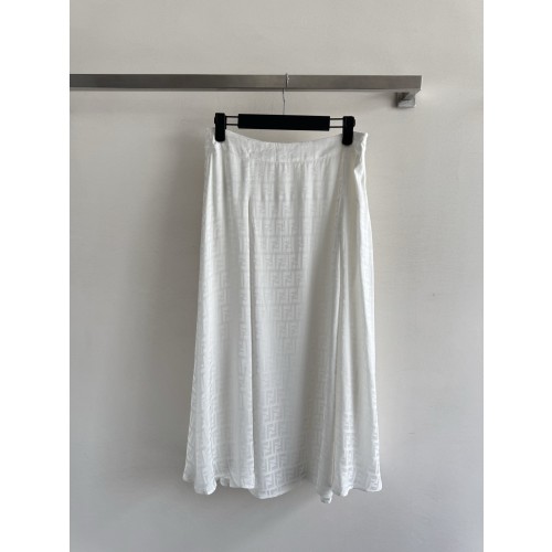 펜디 자카드 스커트