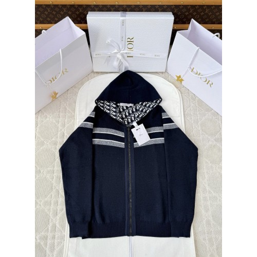 디올 양면 후드집업