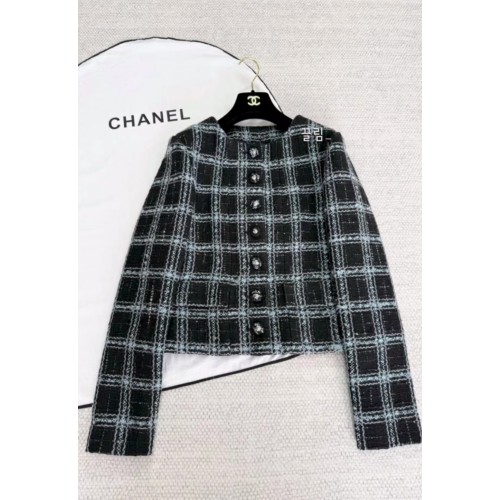 샤넬 울 트위드 자켓