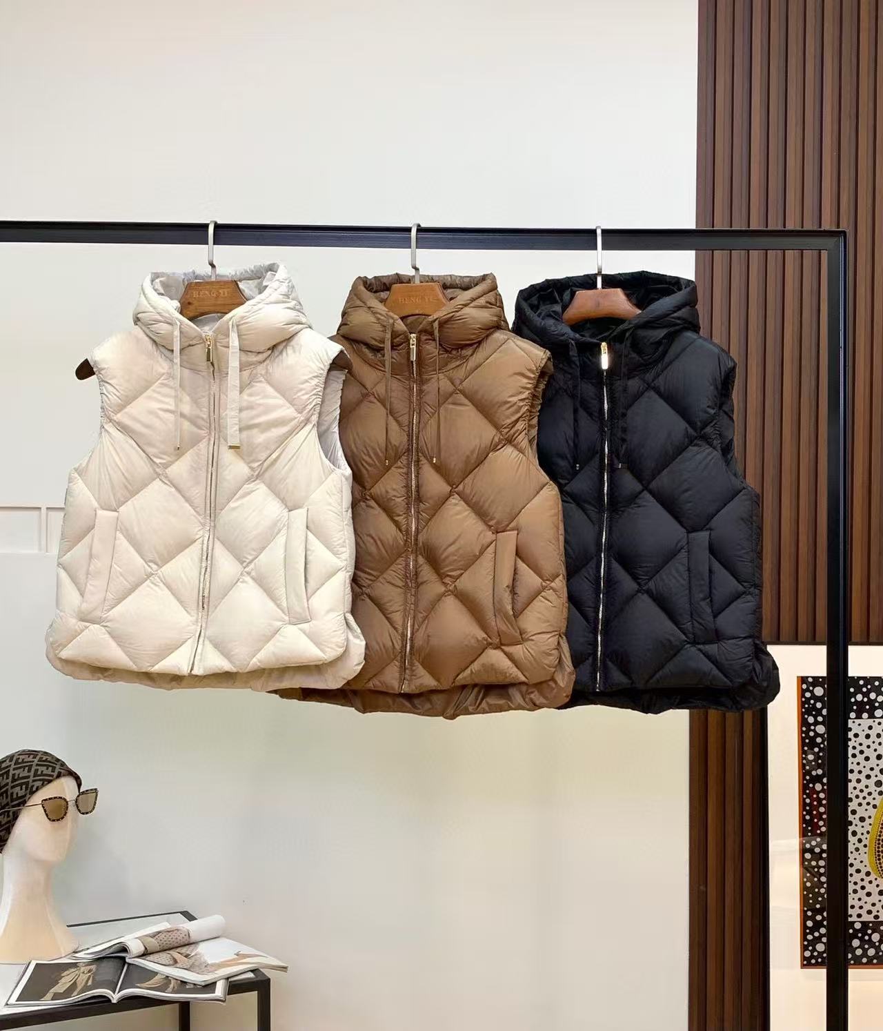 막스마라 패딩조끼