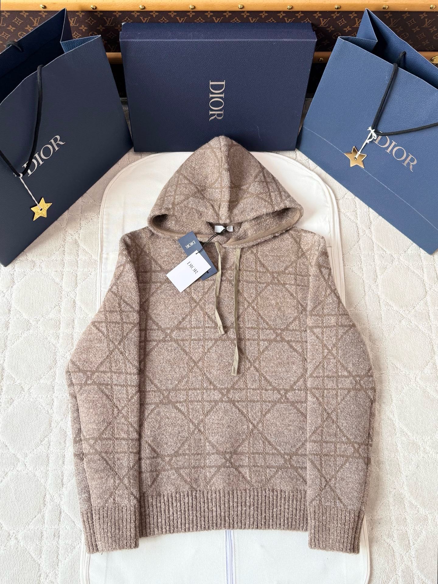 디올 25FW 울 후드티