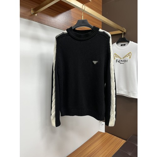 프라다 울 스웨터