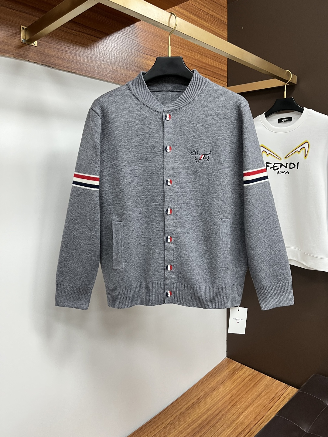 톰브라운 가디건