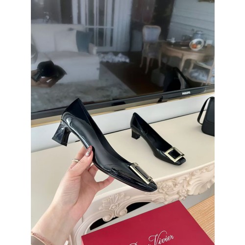 로저비비에 구두 굽높이4.5CM