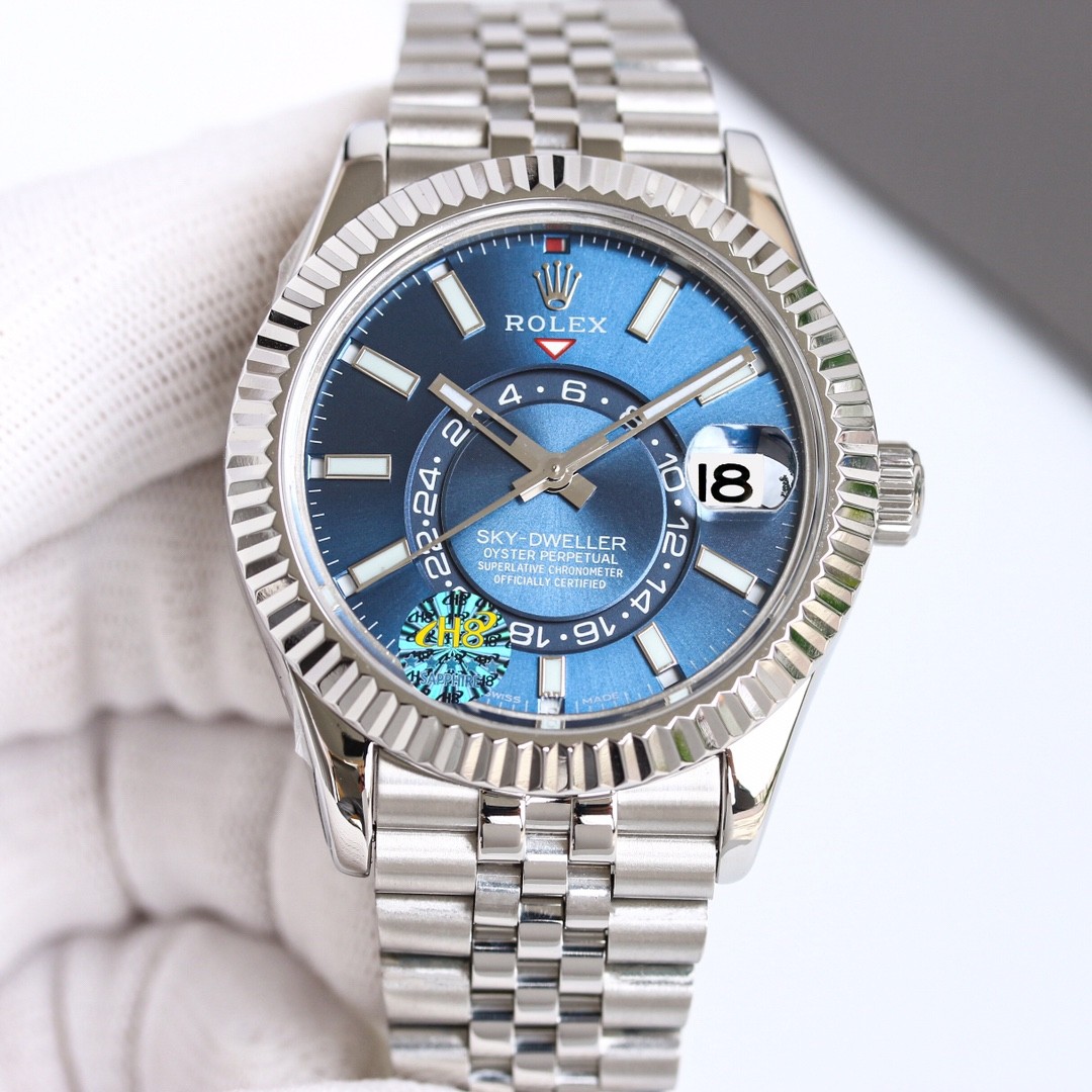 롤렉스 스카이드웰러 청판 쥬빌레 42mm