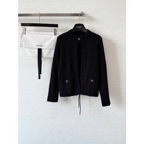 샤넬 26C 와플 니트 가디건