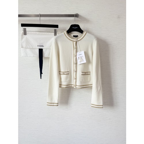 샤넬 26C 울 니트 가디건