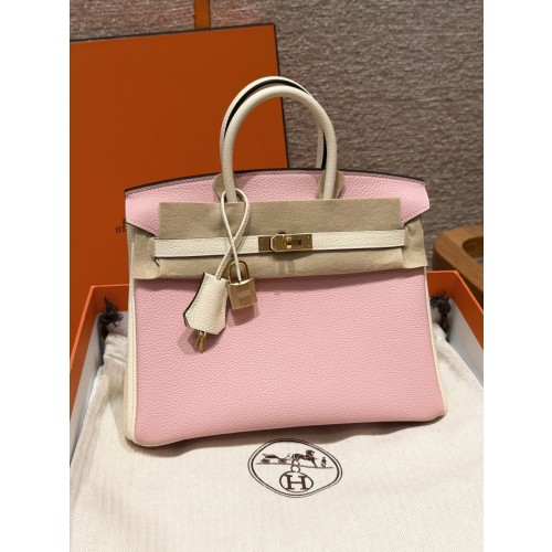 에르메스 버킨백 25 토고 금장 컬러: 3q/rose sakura/i2/Nata