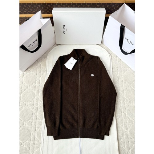 셀린느 니트 집업