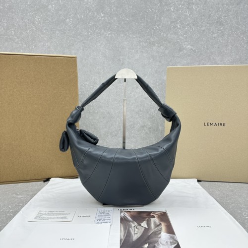 르메르 크루아상백 스몰 블루 양가죽[램스킨]