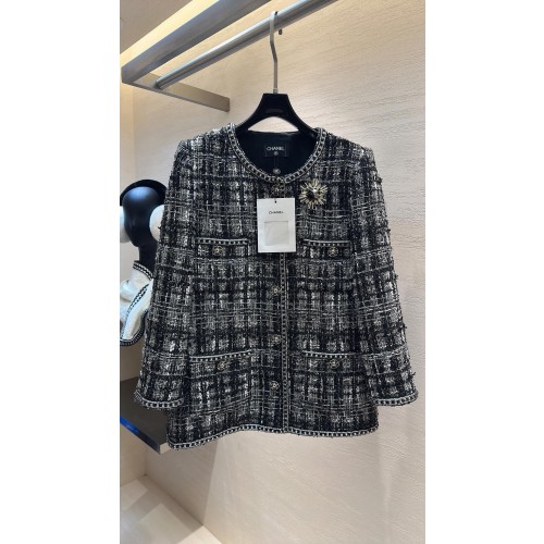 샤넬 트위드 자켓
