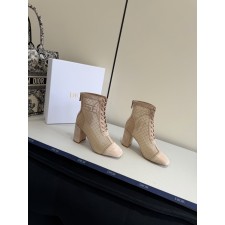 디올 노틸리-D 힐 앵클 부츠