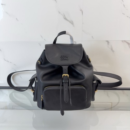 미우미우 가죽 백팩 5BZ042