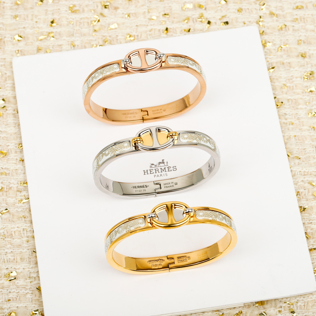 에르메스 미니 클릭 체인 브레이슬릿