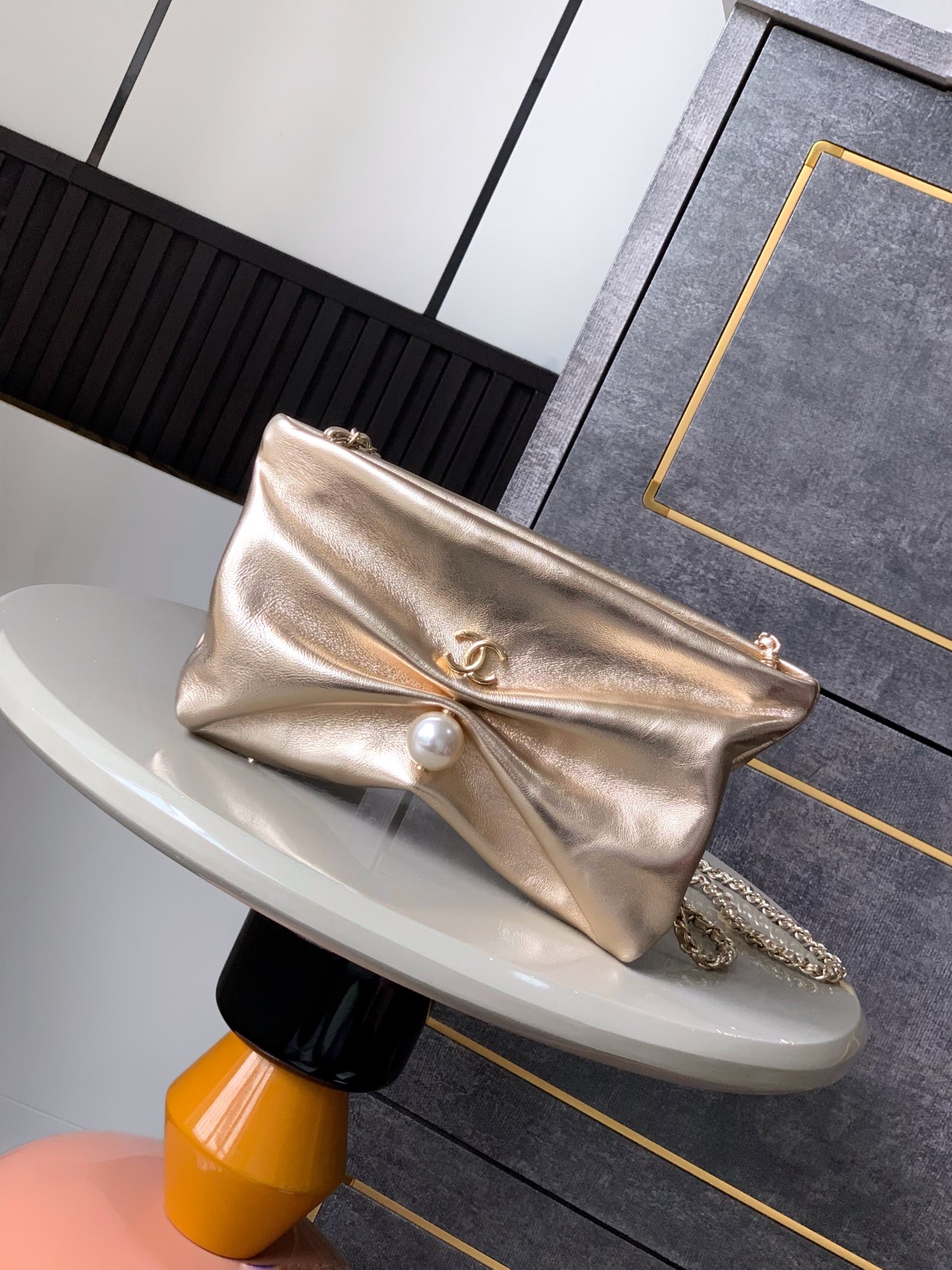 샤넬 체인 미니백 램스킨