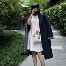 디올 오블리크 울 롱 코트 36사이즈(3일이내 수령가능) 당일출고