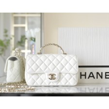 샤넬 램스킨 뉴미니 탑핸들 플랩백 (정품급)