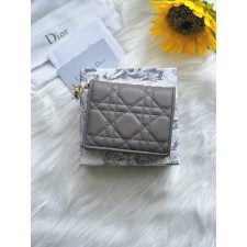 디올 Lady Dior Gardenia 미니 지갑