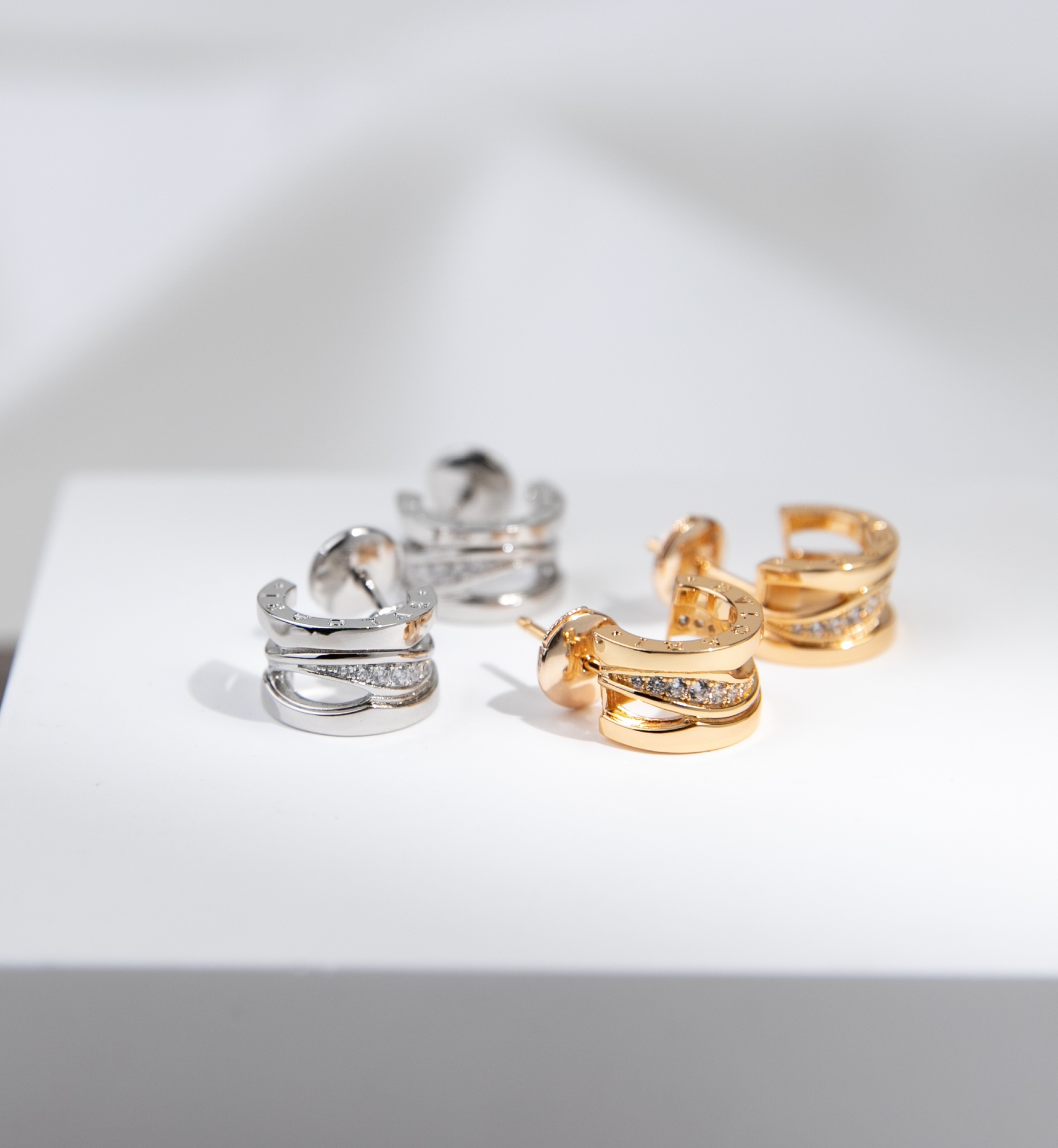 불가리 비제로원 귀걸이