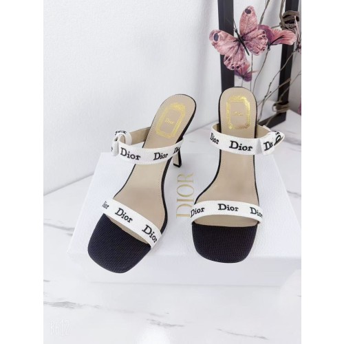 디올 자디올 스트랩 힐 샌들