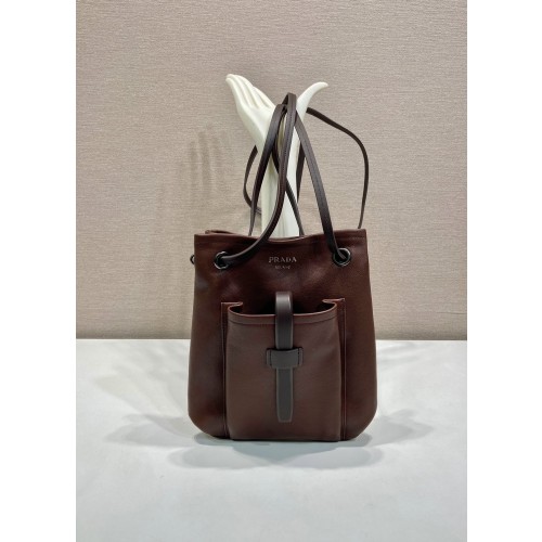 프라다 가죽 미니 숄더백 1BH288