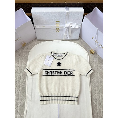 디올 반팔 니트