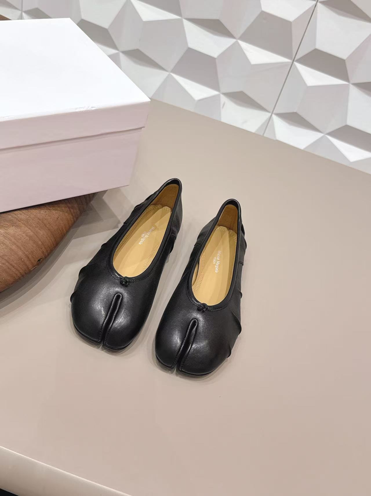 메종 마르지엘라 타비 뉴 발레리나 슈즈