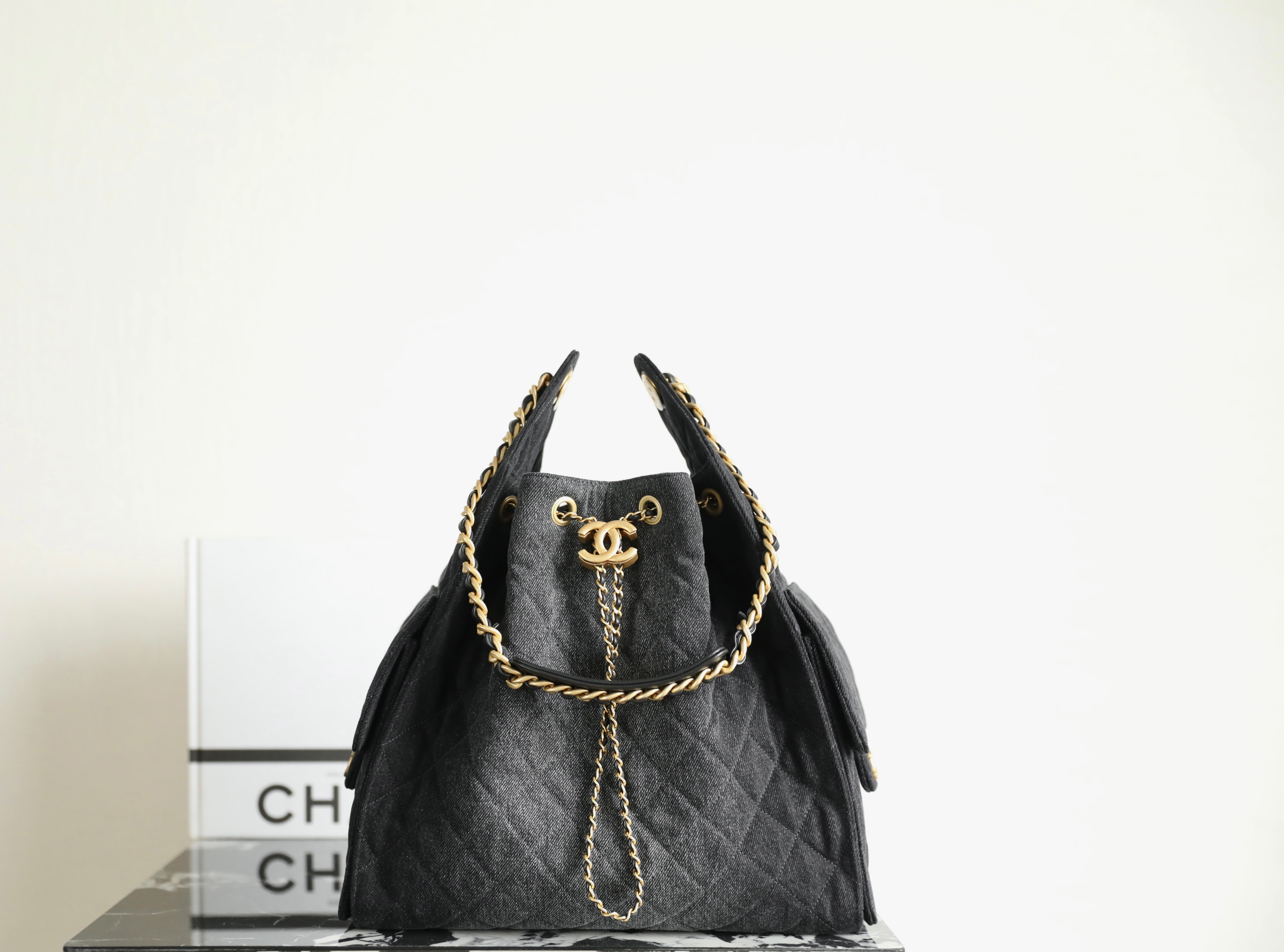 샤넬 25백 미디움 데님 [정품급]