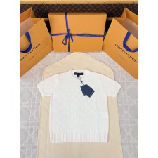 루이비통 니트 반팔티