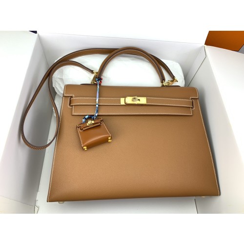 에르메스 켈리백 35 골드 앱송