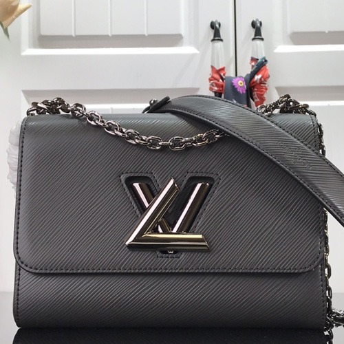 루이비통 트위스트 MM 에피 그레인 레더 체인백 